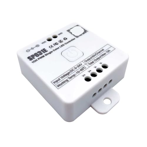 Contrôleur SP631E PWM pour ruban LED FCOB avec variation fluide DC5V-24V