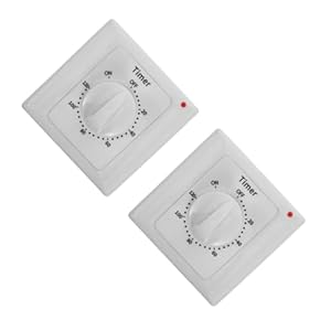 Gadpiparty 2er Wand-Timer-Schalter 5LG42766