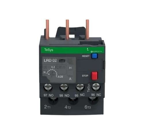 Relé térmico sobrecarga industrial LRD14 LRD16 protección LRD35C 21C