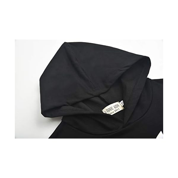 Thombase Boys Girls Kids Prestonplayz Hoody Hoodie Hooded Sweatshirt YouTube Youtuber Preston Gaming Top (Black 1, 7-8years) - Image 5