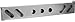Buyers Products LB8445SST 44 Inch Light Bar For Oval And Round Lights, Stainless Steel