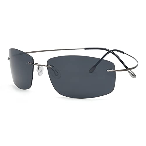 Eyekepper Rimless Titanium Polarized