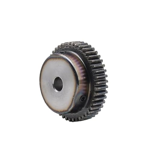 Bevel Gear Pinion Hardware Mechanical 1pcs 1 Die Step Gear 44-100 Teeth 1M Steel Metal Motor Cam Gear Spur Gear Bore 10mm(90 Teeth(Step 30mm))
