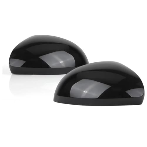 Coque Rétroviseur Tiguan Noir Brillant Finition Miroir Haut de Gamme