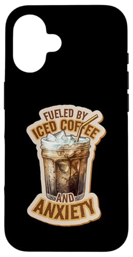 FUELD BY ICE COFFEE & ANXIETY �ʔ������o���~�[�� �X�}�z�P�[�X iPhone 16 �p