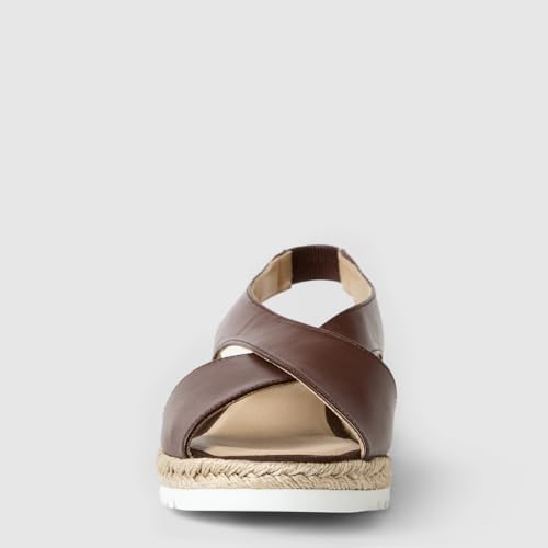Image of Aquatalia Women's Adelina, Sandals, Heel, Casual, Elastic, Round Toe, Rubber Outsole