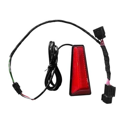 Difusor de Parachoques Trasero Negro Brillo Premium con Labio y Spoiler LED para Accord 5