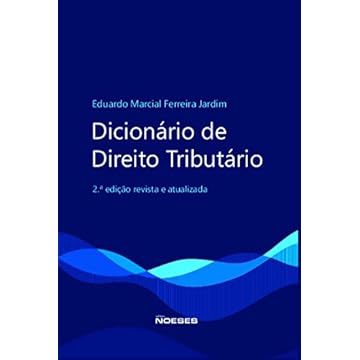Capa do livro Dicionário de Direito Tributário