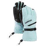 Burton Women’s Gore-TEX Insulated Gloves – Waterproof Winter Snowboard Gloves – Light Teal, Large