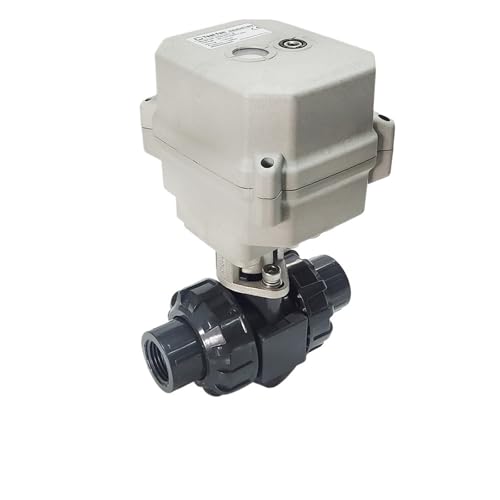 Vanne de commande DN15 U-PVC 1/2 BSP avec signal analogique 0-5V - 2