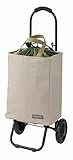レップ(REP) ショッピングカート ベージュ/グリーン 容量22L カートにかけられる 保冷 買い物 COCORO(コ・コロ) 464809