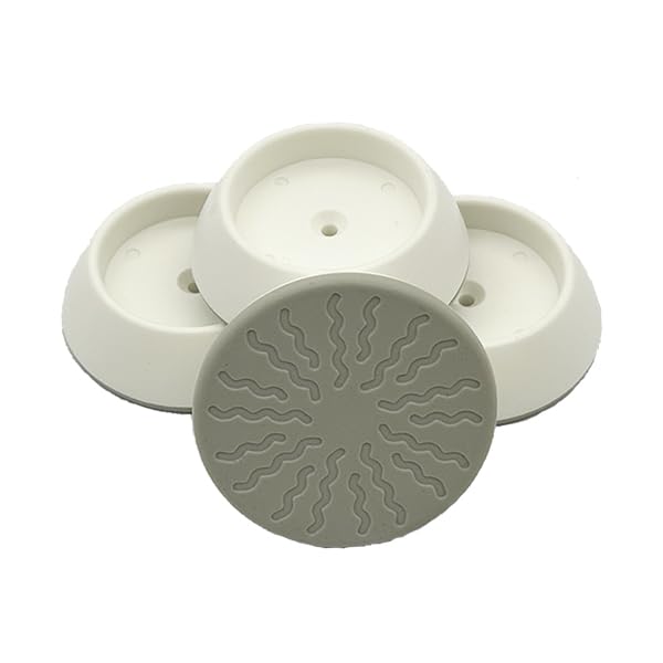 Miniatura 4 de VMAISI Paquete de 4 extensiones extensoras para bebé, M8 (0.315 pulgadas) de seguridad infantil montadas a presión para bebés, varillas de husillo