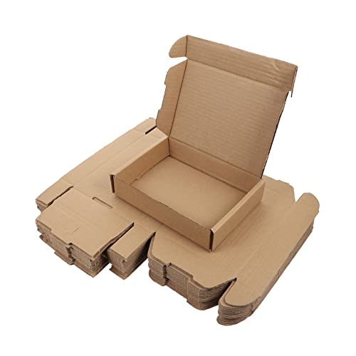 WEKADRIN Pack De Cajas De Embalaje De Cartón Corrugado Cajas Multiusos Para Envíos y Almacenamiento Resistentes y Reutilizables Para Mudanzas y Organización