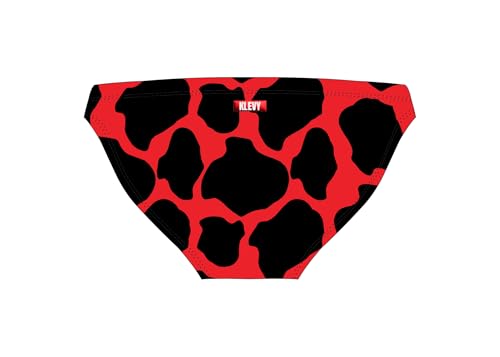 سروال سباحة للرجال من كليفي، اداء رياضي، مقاس S-XL (ميدنايت لافا، L)