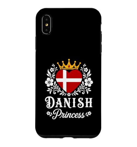 Danish Princess Denmark Flag Proud Danish Girl �X�}�z�P�[�X iPhone XS Max �p