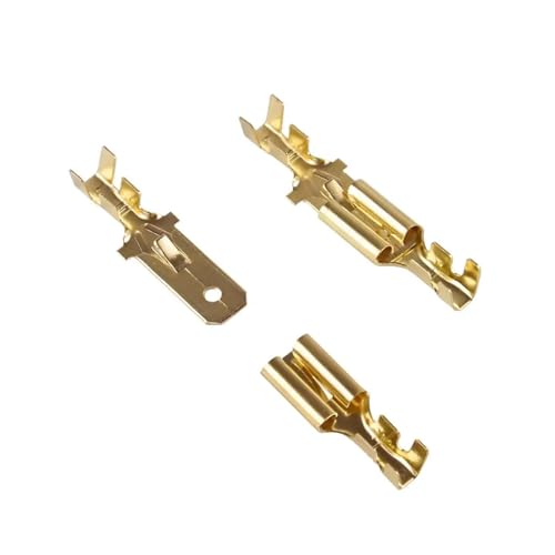 Connecteurs de fil en laiton doré 7.8mm pour une finition durable