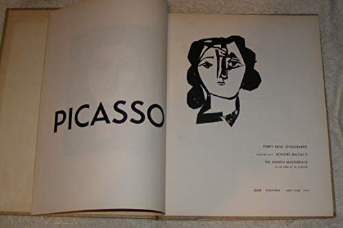 Picasso: Forty Nine New Lithographs With Balzac... B000OK3742 Book Cover