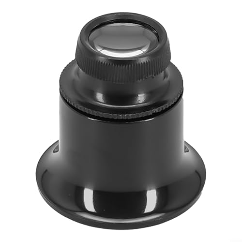Loupe optique x20 pour réparation de bijoux, montres et inspection d'antiquités avec grossissement clair pour travaux manuels détaillés et loisirs créatifs