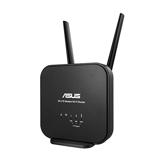 Asus 4G-N12 B1 N300 LTE WLAN-router (WiFi-4 N300, SIM-kortplats, LTE Cat. 4 upp till 150 Mbit)