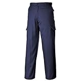 Poches latérales Portwest C701 Pantalon Combat Gris, 36