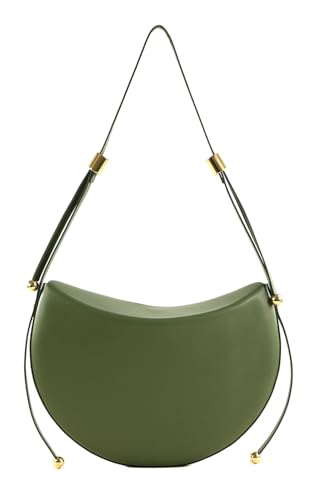 Bolso bandolera Furla Moonstone de piel verde premium 3