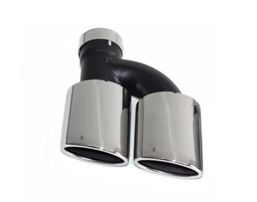 Tuyau d'échappement inox double sortie de haute qualité pour Audi S4 S5 S6