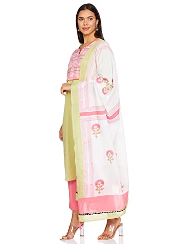 Image of Rain & Rainbow Women's Cotton Salwar Suit Set