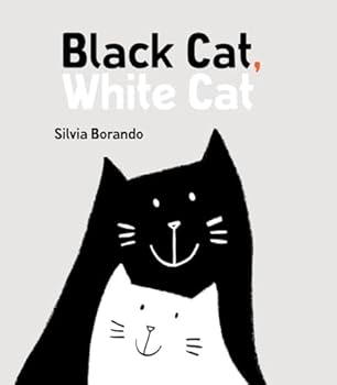 Hardcover Black Cat, White Cat: A Minibombo Book
