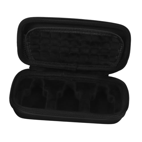 Toddmomy Travel Microphone Case Go2 Carrying Bag Nylon Case for Mic Zipper Closure for Quick Access Organized Storage
