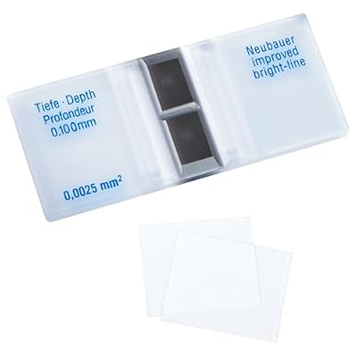 Improved Neubauer Hemocytometer Cell Counting Bermuda | Ubuy