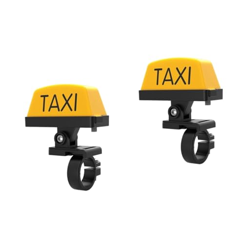 Lumière de caution étanche USB OUNONA x2 avec support pour taxi et casque