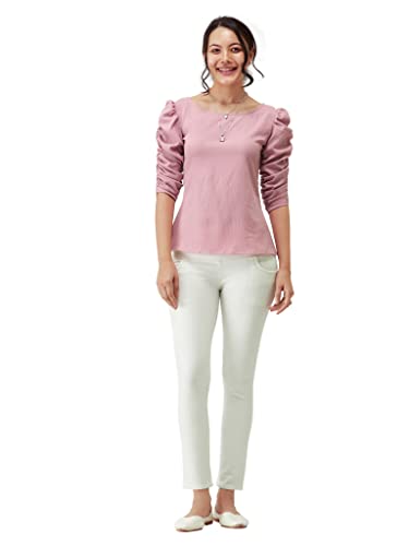 Image of AASK Casual Solid Women Top