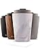 MAMEIDO Taza termica 350ml White Marble - Termo café para llevar acero inox sin BPA, Antigoteo, Vaso termico café y té, hermético para bebidas frías y calientes