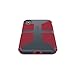 Speck Products CandyShell Grip iPhone Xs Max Case, Charcoal Grey/Dark Poppy Red