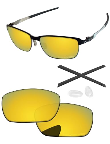 Image of Replacement Lenses & Rubber Kits for Oakley Tinfoil OO4083 Sunglass - Precision Fit, UV Block & Impact Resistant
