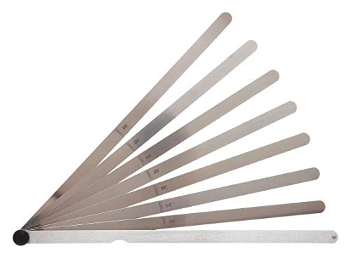 Calibrador de espesores de hoja recta 172e de 12 pulgadas, marca LS Starrett miniatura 1