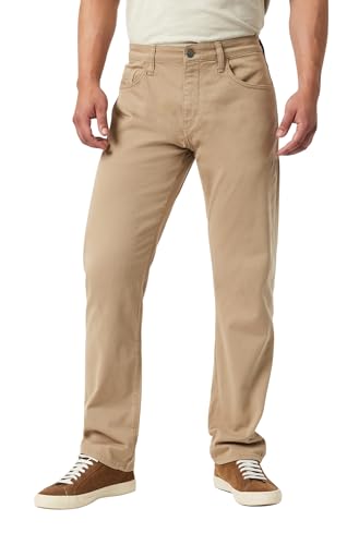 Mavi Matt Classic Men's Straight Leg Pants, Mid-Rise Relaxed Fit Pants for Men, Men's Work Pants