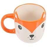 KICHOUSE Keramikbecher Cartoon-tier-design Für Zuhause Und Büro Kaffeebecher Und...