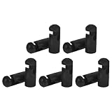 Mikinona 10 Stück Teiliges Trampolin Stangenkappen aus Wetterfestem Kunststoff Uv-beständig Langlebiger Schutz für Trampolin-netzstangen Passend Sicherer Spielbereich für Außenbereich