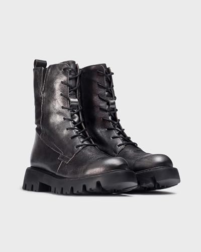 Wonders Black Camila Ankle Boots bottines talon carré confort - 2