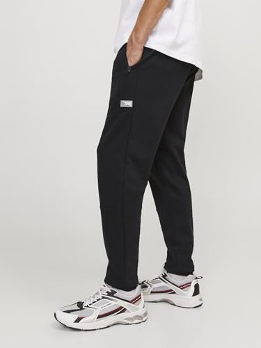 JACK & JONES Herren Will Jair Jogginghose Elastischer Jogger - Schwarz - XXL – Ansicht 7