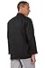 Chef Works Unisex Bastille Chef Coat, Black, Medium