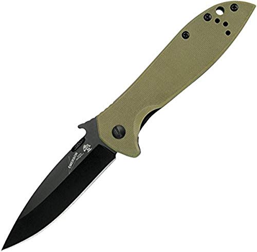 emerson knives cqc 5 - Hen & Rooster KS6054BRNBLK Emerson CQC-4K Frame Lock Tactical Folding Knives