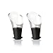 Vacu Vin Crystal Wine Server Set of 2 - Black