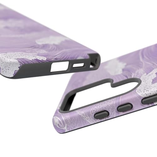 Coque Galaxy S25 Ultra motif vagues finition mate premium - 3