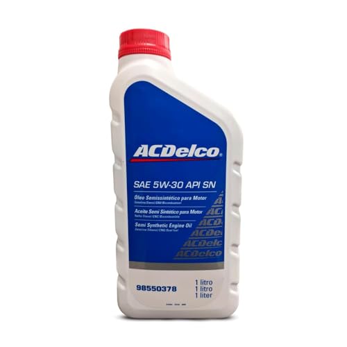 Óleo para Motor AC Delco 5W30 Semi Sintético 1 Litro