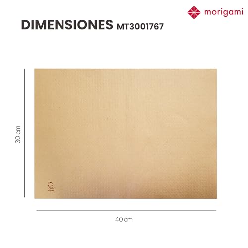 Sets de table papier absorbant Ecogami gaufré 70g pour restauration