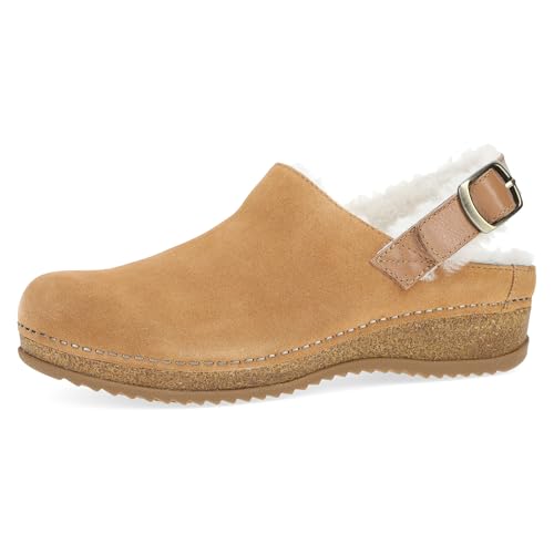 Image of Dansko Merrin Sling-Back Mule Clog for Women-Dual-Density Cork /EVA Midsole and Lightweight Rubber Outsole Provide Durable and Comfortable Ride
