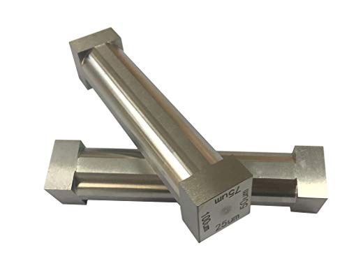 Vierseitiger Beschichtungsapplikator (Beschichtung), Nassschicht-Applikatoren, Nassfilm-Breite: 80 mm (8#(250μm, 500μm, 750μm, 1000μm)) Cover