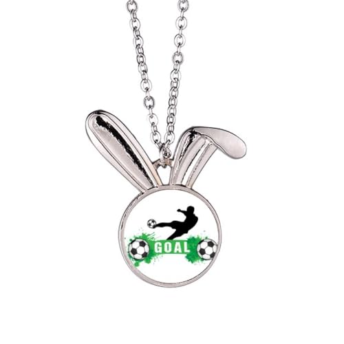 Collier lapin Penalty Kick Soccer idéal au stade et pendant vos entraînements de foot